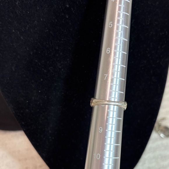 Elegant Celtic Sterling Silver 925 Green Labradorite wedding Ring - size 8 - Picture 6 of 6